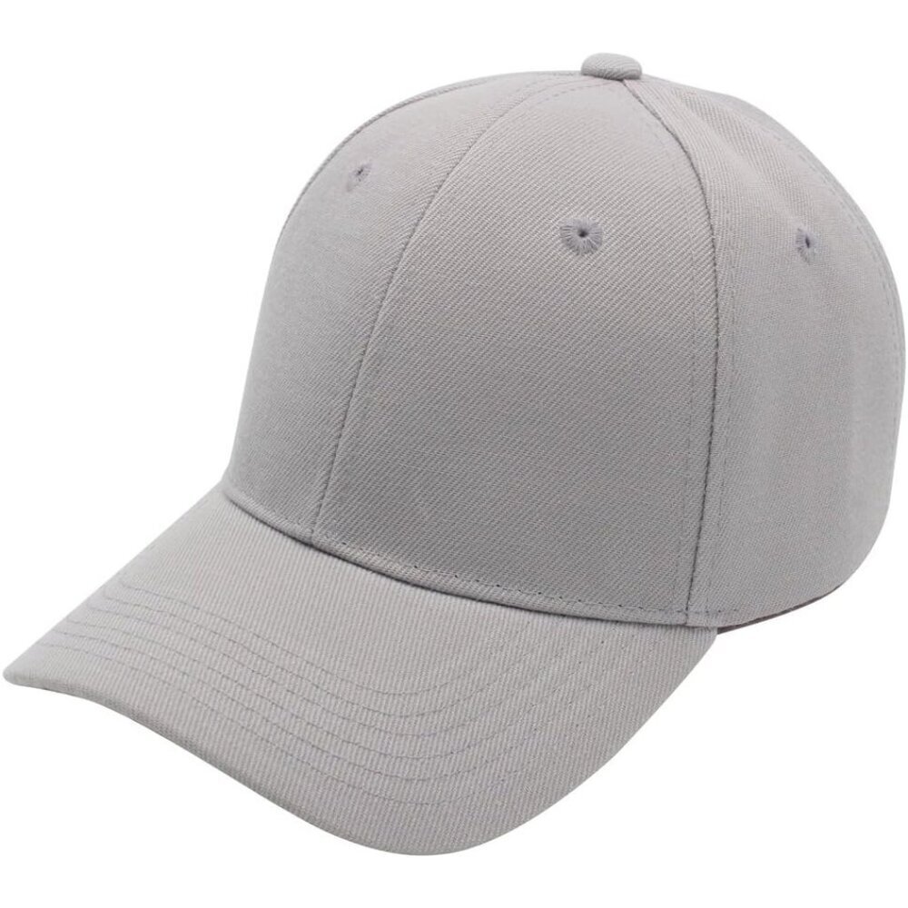 Baseball Cap Light Grey Men Women Hat